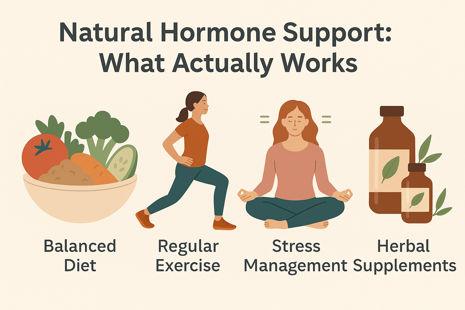 Natural Hormone Support: What Actually Works