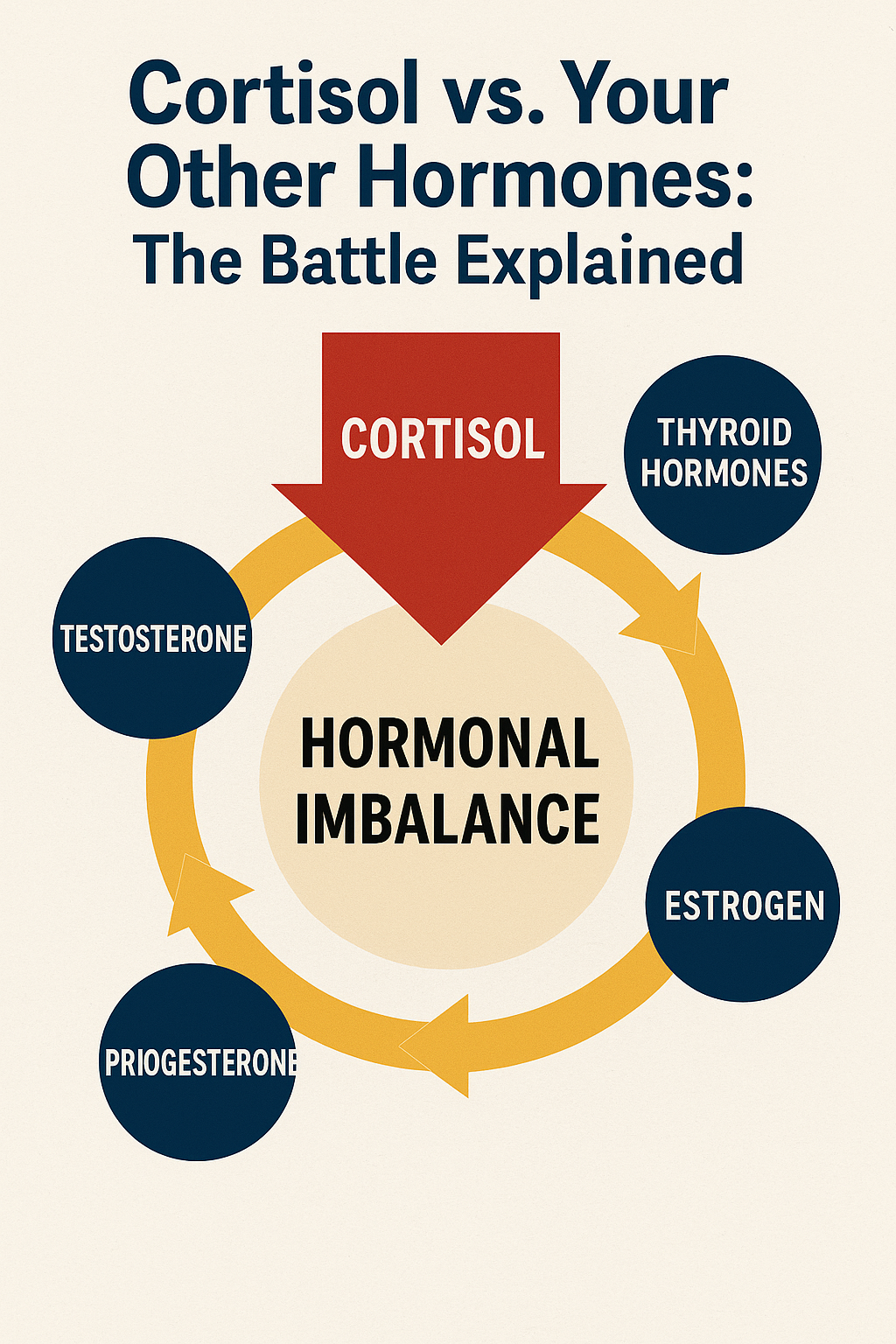 Cortisol vs. Your Other Hormones: The Battle Explained