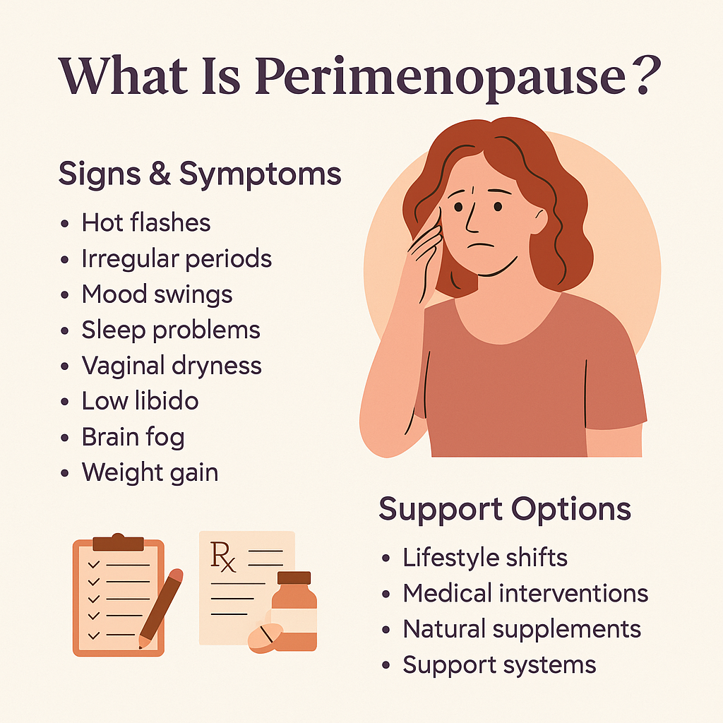 What Is Perimenopause? Signs, Symptoms & Support Options Every Woman Should Know